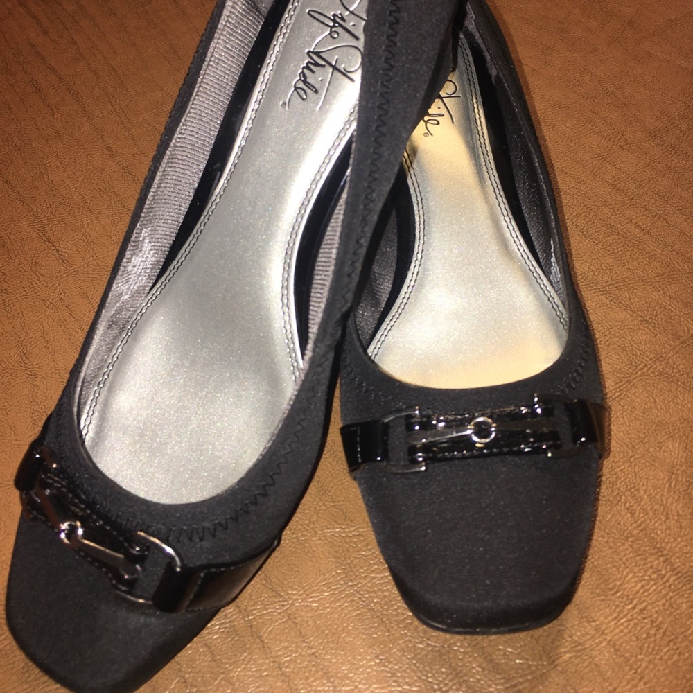 Black heels